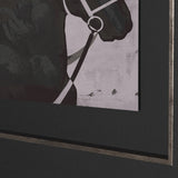 Steed 2 by Mercana Studio Hand-Embellished Framed Artwork Matted under Glass from Mercana - Luna Furniture