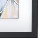 River Rocks by Liz Jardine a Hand Embellished Textured Framed Art Print Matted under Glass from Mercana - Luna Furniture