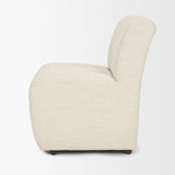 Wilkins Beige Performance Fabric Upholstered Dining Chair from Mercana - Luna Furniture