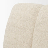Wilkins Beige Performance Fabric Upholstered Dining Chair from Mercana - Luna Furniture