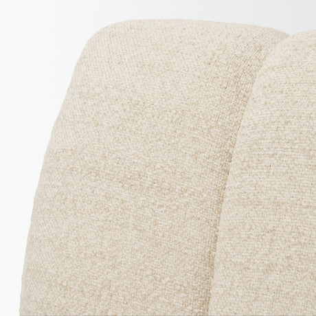 Wilkins Beige Performance Fabric Upholstered Dining Chair from Mercana - Luna Furniture