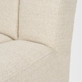 Wilkins Beige Performance Fabric Upholstered Dining Chair from Mercana - Luna Furniture