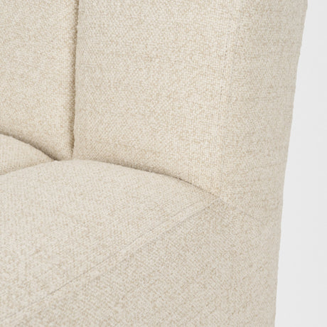 Wilkins Beige Performance Fabric Upholstered Dining Chair from Mercana - Luna Furniture