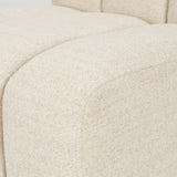 Wilkins Beige Performance Fabric Upholstered Dining Chair from Mercana - Luna Furniture