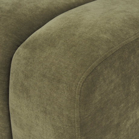 Wilkins Moss Olive Fabric Upholstered Dining Chair from Mercana - Luna Furniture
