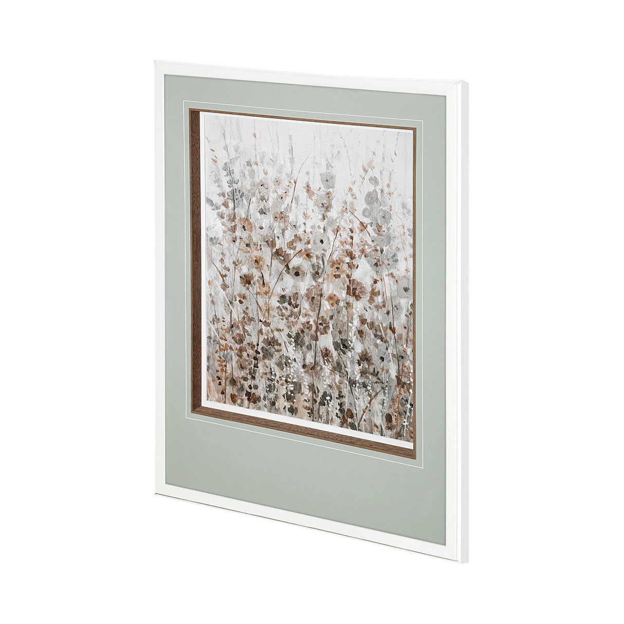 Early Fall Flowers I by Tim OToole a Hand Embellished Textured Framed Art Print Matted under Glass from Mercana - Luna Furniture