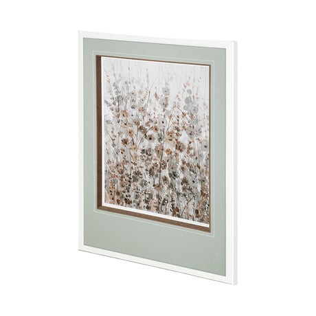 Early Fall Flowers I by Tim OToole a Hand Embellished Textured Framed Art Print Matted under Glass from Mercana - Luna Furniture