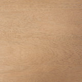 Trellyn Light Brown Solid Wood 4-Door Sideboard with Carved Woven Doors from Mercana - Luna Furniture