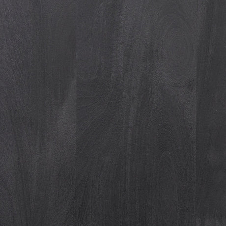 Suri Black Wood w/ Glass 4-Door Closed Sideboard from Mercana - Luna Furniture