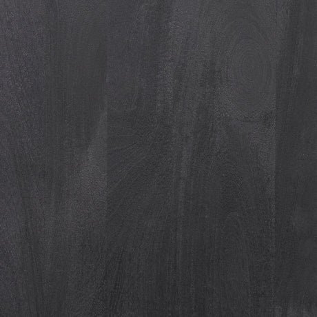 Suri Black Wood W/Glass Doors Arched Curio Cabinet from Mercana - Luna Furniture