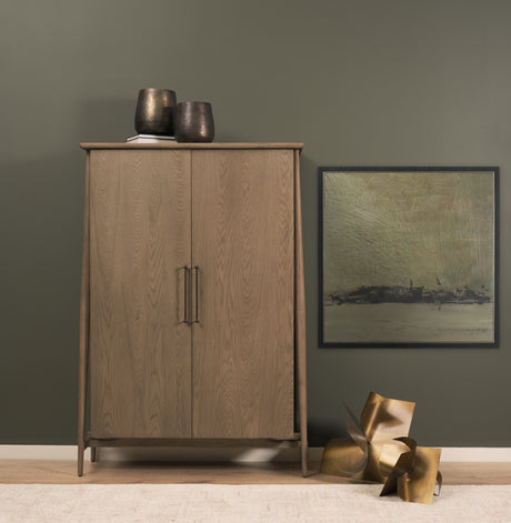 Quiet Presence II by Mercana Studio Hand-Embellished Textured Framed Canvas Artwork from Mercana - Luna Furniture
