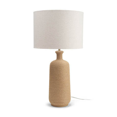Portofino Abaca Rope Bottle Table Lamp from Mercana - Luna Furniture