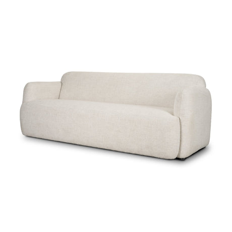 Saga Cream Fabric 3 Seater Sofa from Mercana - Luna Furniture