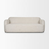 Saga Cream Fabric 3 Seater Sofa from Mercana - Luna Furniture