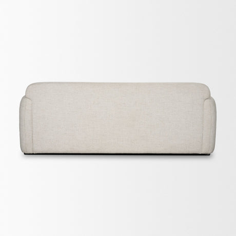 Saga Cream Fabric 3 Seater Sofa from Mercana - Luna Furniture