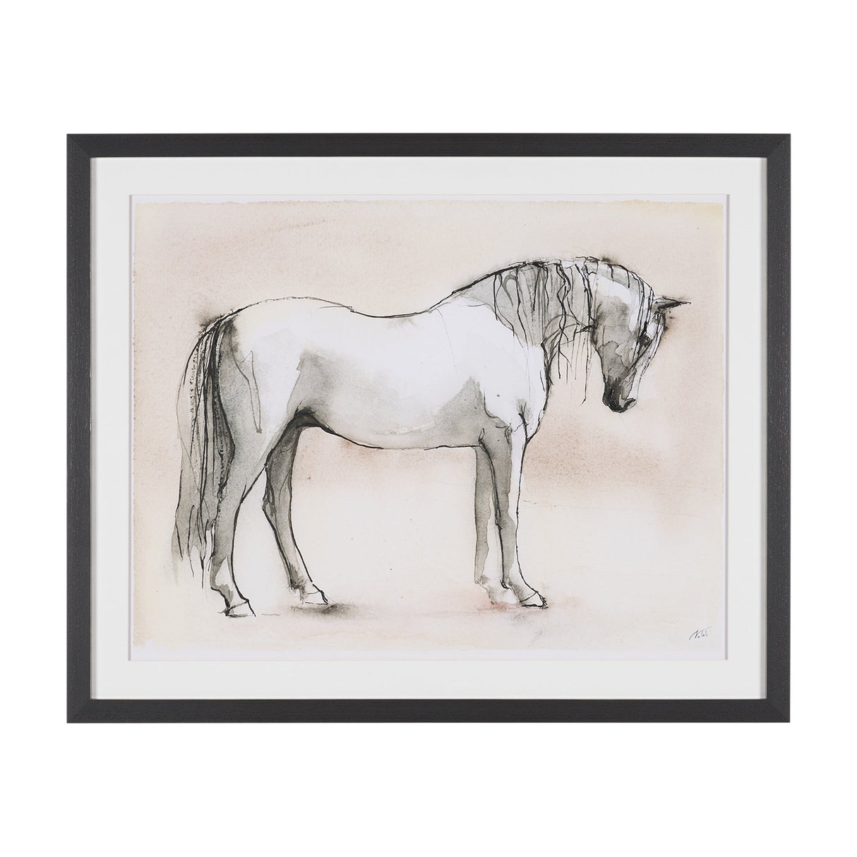 Elegant Beauties III by Mercana Studio Hand-Embellished Framed Artwork Matted Under Glass from Mercana - Luna Furniture