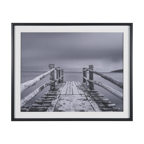 Where Water Waits by Chad Mackay Textured FramedPhoto Print Matted under Glass from Mercana - Luna Furniture