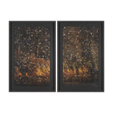 Gilded Flight by Chad Mackay Textured Framed Photo Print Matted under Glass (Set of 2) from Mercana - Luna Furniture