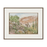 Red Rock Country I by Mercana Studio Hand-Embellished Framed Artwork Matted under Glass from Mercana - Luna Furniture