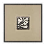 Spanish Tile Dark II by Mercana Studio Textured Framed Artwork Matted under Glass from Mercana - Luna Furniture