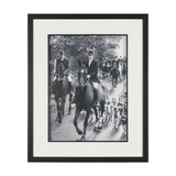 Gathering Pace by The Chelsea Collection Textured FramedPhoto Print Matted under Glass from Mercana - Luna Furniture