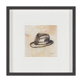 Fedora by Mercana Studio Hand-Embellished Textured Framed Artwork Matted under Glass from Mercana - Luna Furniture