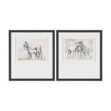 Elegant Beauties by Mercana Studio Framed Artwork Matted Under Glass (Set of 2) from Mercana - Luna Furniture
