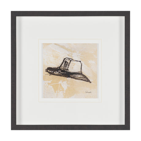 Straw by Mercana Studio Hand-Embellished Textured Framed Artwork Matted under Glass from Mercana - Luna Furniture