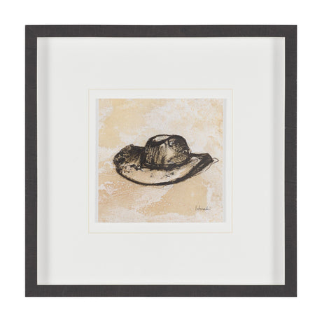 Cowboy by Mercana Studio Hand-Embellished Textured Framed Artwork Matted Under Glass from Mercana - Luna Furniture