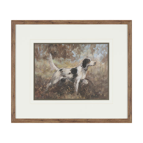 The Loyal Tracker I by Mercana Studio Textured Framed Artwork Matted under Glass from Mercana - Luna Furniture
