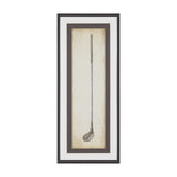 Vintage Golf Club I by Mercana Studio Hand-Embellished Textured Framed Artwork Matted under Glass from Mercana - Luna Furniture