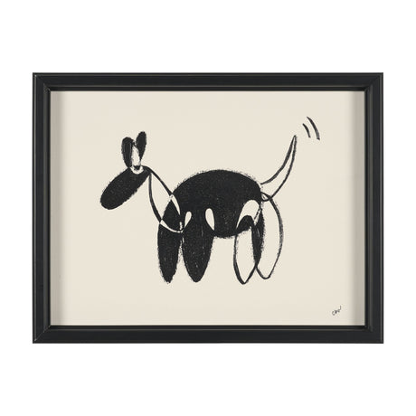 The Goodest Boy by Cristina Bartl Villa Hand-Embellished Textured Framed Artwork from Mercana - Luna Furniture
