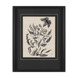 Pandora Plant by Cristina Bartl Villa Hand-Embellished Textured Framed Artwork Matted under Glass from Mercana - Luna Furniture