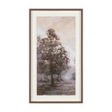 Peaceful Forest II by Mercana Studio Hand-Embellished Textured Framed Artwork Matted under Glass from Mercana - Luna Furniture
