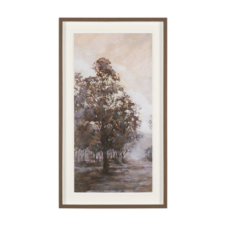 Peaceful Forest II by Mercana Studio Hand-Embellished Textured Framed Artwork Matted under Glass from Mercana - Luna Furniture