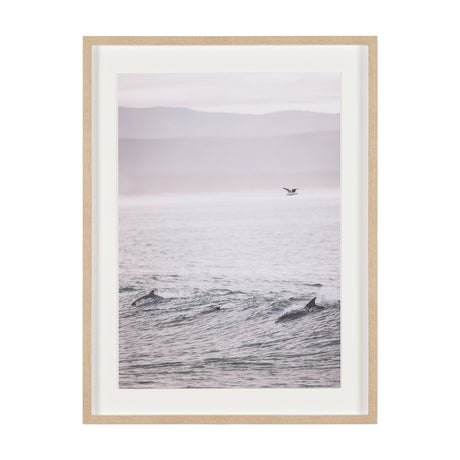 Ocean's Dance by Shot By Clint Framed Photo Print Matted under Glass from Mercana - Luna Furniture