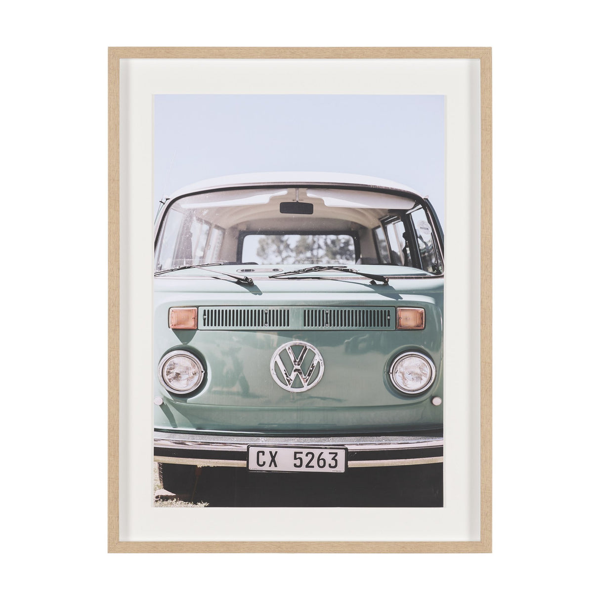 Tropical Surfboards On Beach by Andreas Magnusson Framed Photo Print Matted under Glass from Mercana - Luna Furniture