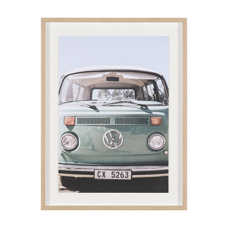 Tropical Surfboards On Beach by Andreas Magnusson Framed Photo Print Matted under Glass from Mercana - Luna Furniture