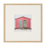 Beachfront Cabin by Shot By Clint Framed Photo Print Matted Under Glass from Mercana - Luna Furniture