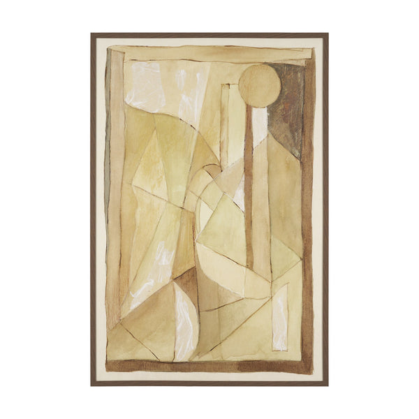 Between Tones II by Mercana Studio Hand-Embellished Textured Framed Canvas Artwork