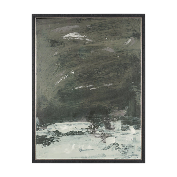 Vastness II by Mercana Studio Hand-Embellished Textured Framed Canvas Artwork