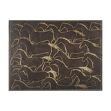 Flaxen Chestnut by Mercana Studio Hand-Embellished Textured Framed Canvas Artwork from Mercana - Luna Furniture