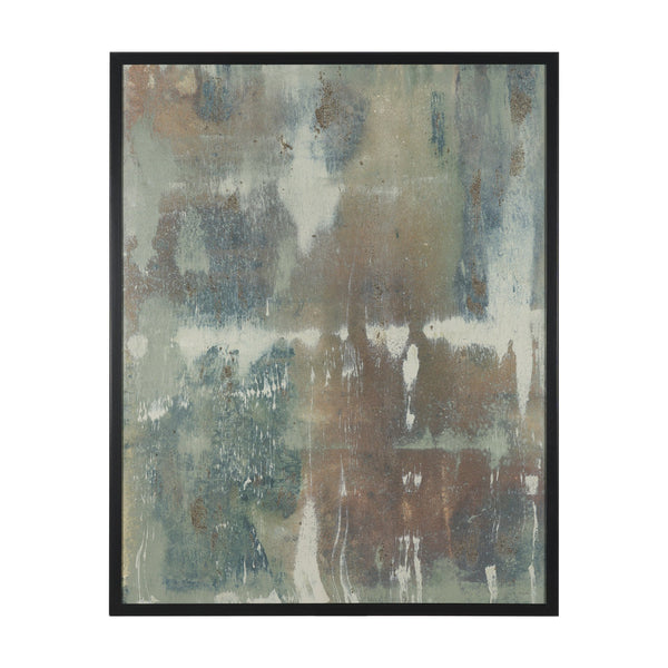 Relent by Ira Havuka Hand-Embellished Textured Framed Canvas Artwork