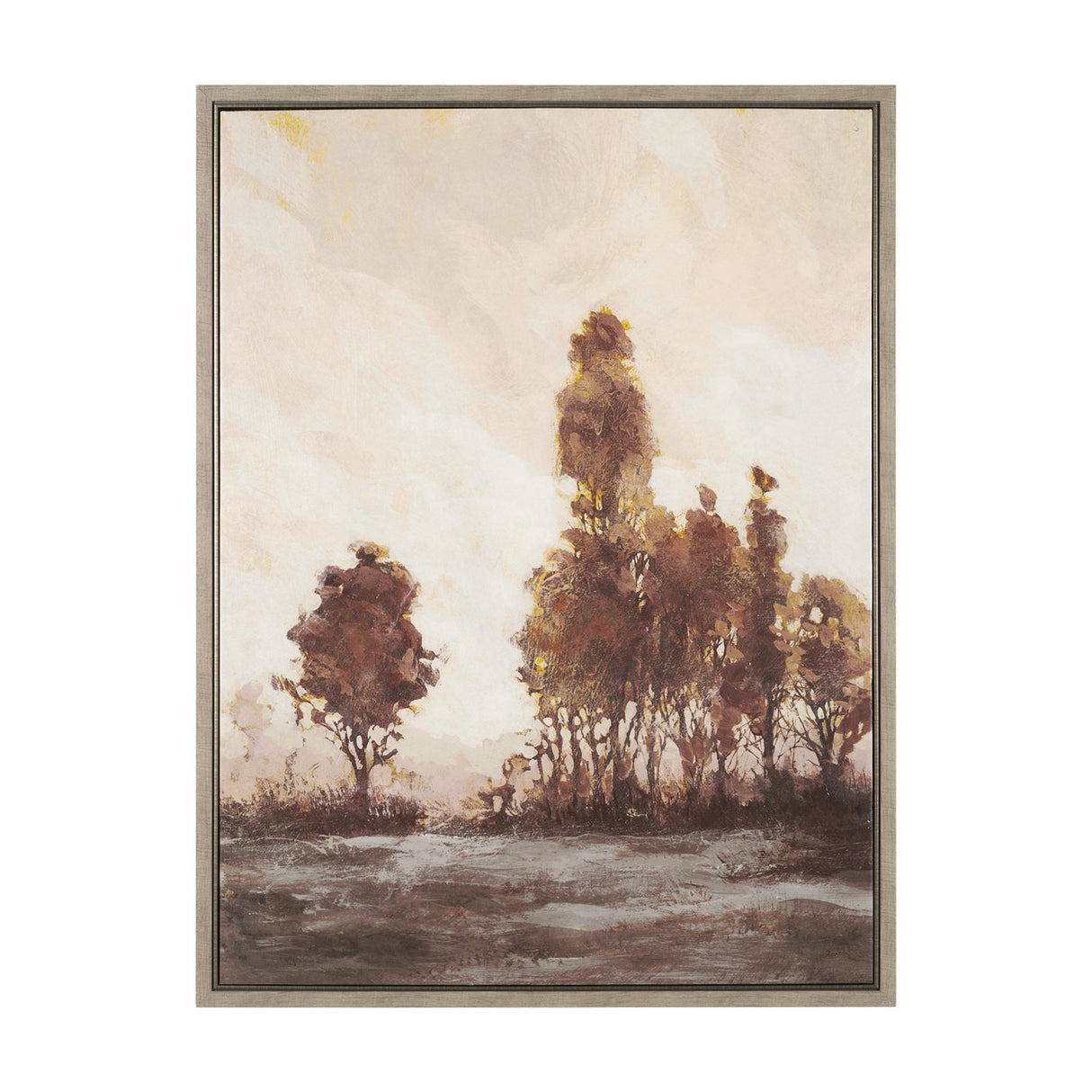 Quiet Horizon I by Mercana Studio Hand-Embellished Textured Framed Canvas Artwork from Mercana - Luna Furniture