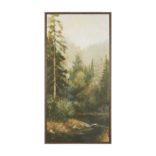 Heart of the Forest II by Mercana Studio Hand-Embellished Textured Framed Canvas Artwork