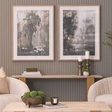 Forest Whispers I by Mercana Studio Hand-Embellished Textured Framed Artwork Matted under Glass from Mercana - Luna Furniture