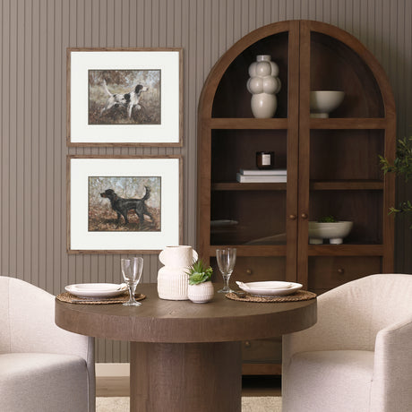 The Loyal Tracker II by Mercana Studio Textured Framed Artwork Matted under Glass from Mercana - Luna Furniture