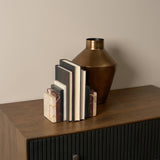 Corte Mixed Marble Stacked Bookends from Mercana - Luna Furniture