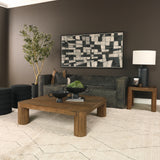 Hewitt Square Smooth Reclaimed Wood Side Table from Mercana - Luna Furniture