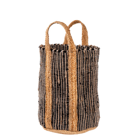 Riviera Basket, Black, Set of 2 from Mercana - Luna Furniture